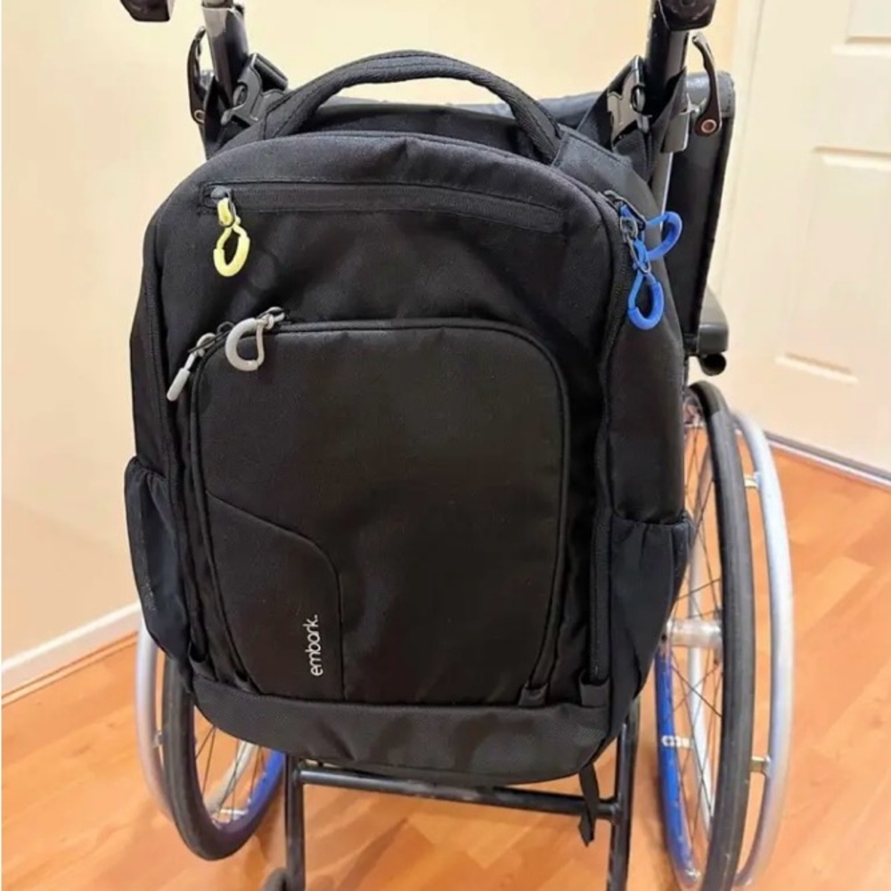 Black versatile back pack - Picture 1 of 5